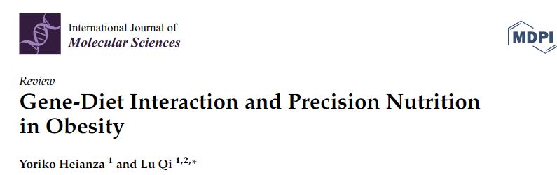 Gene-diet interaction and precision nutrition in obesity
