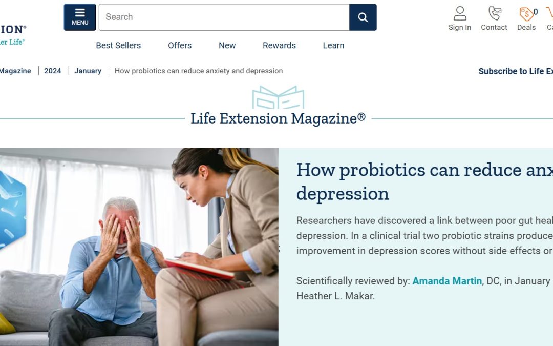 Best depression treatment and life extension